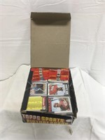 1986 Topps Unopened Rack Pack Box