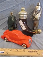 4 - Avon Collecter Bottles