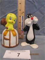 1998 Warner Bros Sylvester & Tweetie Salt & Pepper