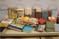 Box of vintage novels