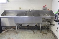 Commercial sink unit