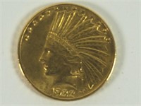 $10 1932 INDIAN HEAD GOLD COIN