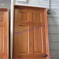 Solid oak door