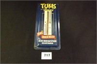 Advertising Metal Wall Thermometer - Tums