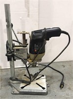 Craftsman drill press stand with drill