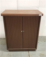 Metal bar cabinet