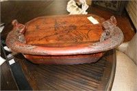 Wood Chinese Lunch Box