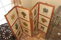 Folding Wood Screen