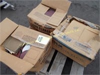 (3) BOXES OF SAND PAPER