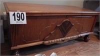 ROOS ANTIQUE CEDAR CHEST WITH SEALTITE LID MADE