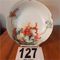 HAND-PAINTED J&C LOUISE CHINA BOWL BAVARIA 8 IN