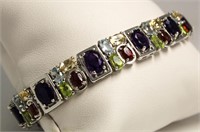 Quality 12.00 ct Genuine Gemstone Bracelet