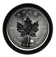 2015 Canadian Maple Leaf $5 Silver Argent Pur