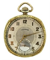 Antique Springfield Illinois 17 Jewel Pocket Watch