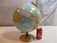 Globe-terrestre Reploge vintage en parfaite