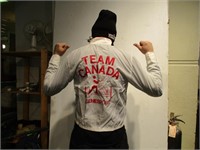 Coupe-vent à col mao Team Canada