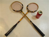 2 raquettes de squash 7 plis Power Play Neuf