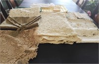 Lot of Lace Linens