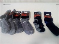 Lot of 6 Wool thermometer boot socks