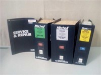 Lot of 4 Mitchell service and repair manuals