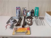 Lug wrenches, utility hooks, aluminum adjustable