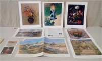 Lot of 6 + art prints
