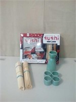 Prepare perfect sushi kit, Chopsticks, & sake set
