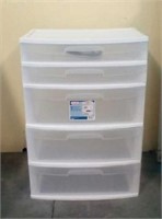 Sterilite 5 drawer plastic storage bin