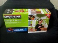 Shur-line paint and pump