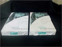 Lot of 2 Earth choice office paper, 8 1/2x 14