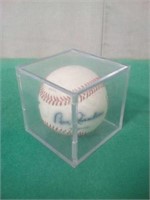 Autographed Bill Richardson baseball