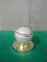Autographed Wes Parker baseball