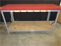 Metal base work bench