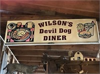 Wilson's Devil Dog Diner Sign