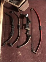Assortment of Archery Bows
