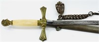 Ceremonial Swords with White Hilt (Bakelite?)