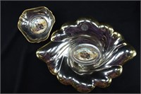 Chinelli Silver inset Bowls Silver (800/925?)