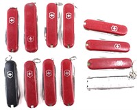 Pocket Knives - Swiss Army and similar lots CHOICE