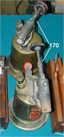 Pair of Otto Bernz brass blow torches