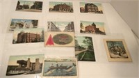 12 PETERBOROUGH POSTCARDS