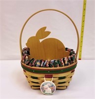 1999 Large, Natural Easter Basket