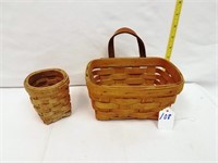 Hanging Basket & Small Round Basket