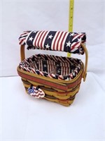 1997 Rectangle Basket w/Divided Protector & Tie On