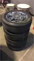 American Racing 205/55R16 tire and wheels
