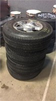 BF Goodrich P245/75R16 Tires with Chevy aluminum