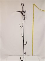 Wrought Iron Long Basket Hook & Wall Hook