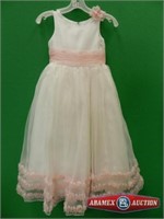 Girl Designer Dress Size 7. Brand Macis Color