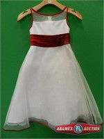 Girl Designer Dress Size 6. Brand Alfred Angelo