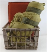 * Vintage Military Sleeping Bag & Mat