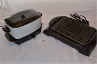 West Bend Slow Cooker, Zojirushi Electric Griddle